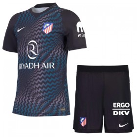 Nogometni Dresovi Atlético Madrid Golmanski Dječji 2026-27 Crna Kratkih Rukava
