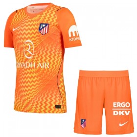 Nogometni Dresovi Atlético Madrid Golmanski Dječji 2026-27 Naranča Kratkih Rukava