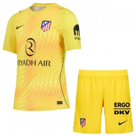 Nogometni Dresovi Atlético Madrid Golmanski Dječji 2026-27 Žuta Kratkih Rukava