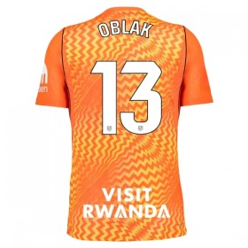 Nogometni Dresovi Atlético Madrid Oblak 13 Golmanski 2026-27 Naranča Kratkih Rukava