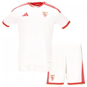 Nogometni Dresovi Sevilla FC Dječji Domaći 2026-27 Kratkih Rukava